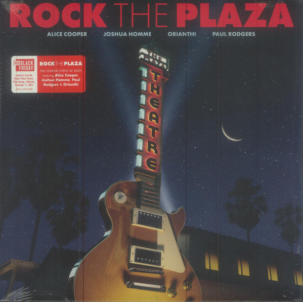 Various Artists – Rock the Plaza: Concert to Save the Historic Plaza Theatre in Palm Springs (2LP) (RSD) 🇺🇸
