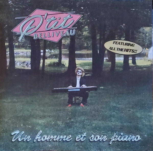 P'tit Belliveau – Un Homme Et Son Piano (Black W/ White Splatter Vinyl) 🇺🇸