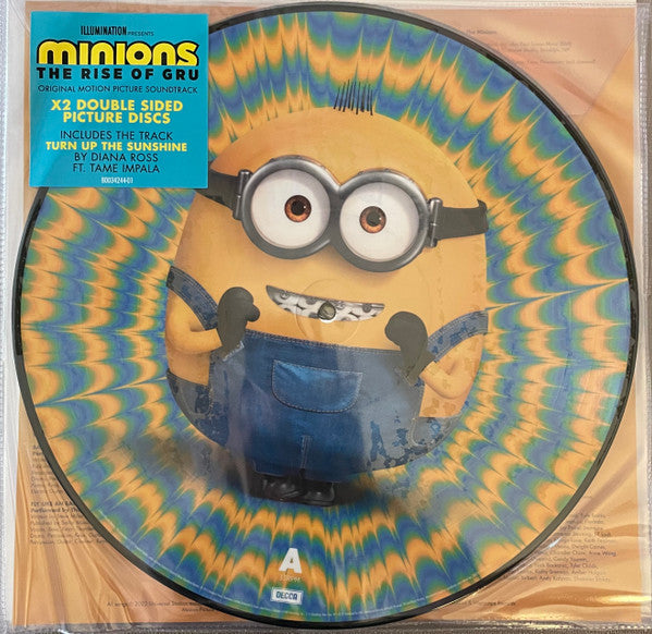 Various Artists – Minions: the Rise of Gru (Picture Disc/2LP) 🇺🇸