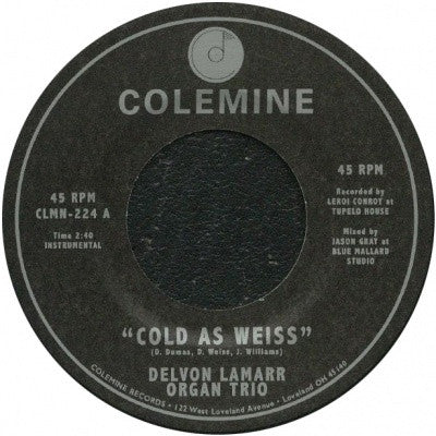 Delvon Organ Trio Lamarr – Cold as Weiss / Fried Soul 🇺🇸