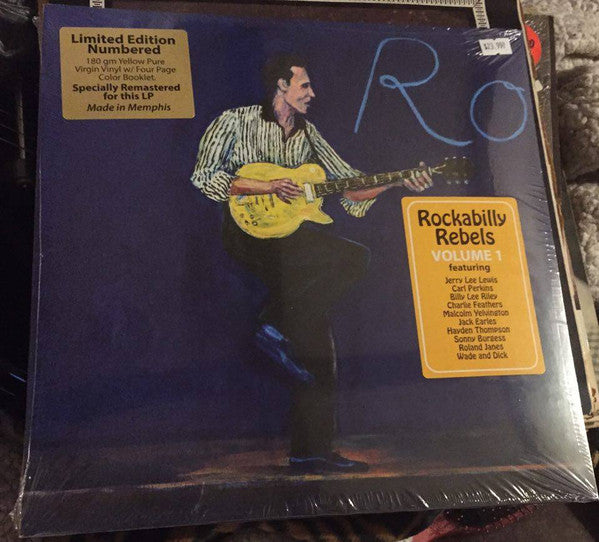 Various Artists – Rockabilly Rebels Volume 1 (180G/Yellow Vinyl/Numbered/Limited) 🇺🇸