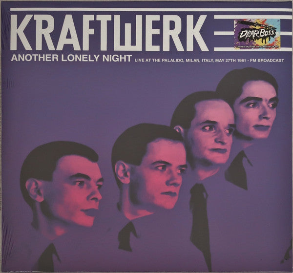 Kraftwerk – Another Lonely Night: Live At The Palalido, Milan, Italy, May 27Th 1981/Fm Broadca (Splatter Vinyl) 🇺🇸
