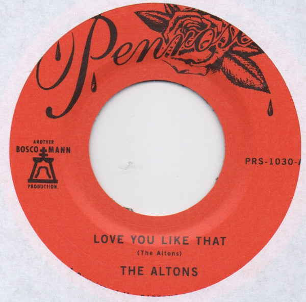 Altons – Love You Like that B/W I Try I Try 🇺🇸