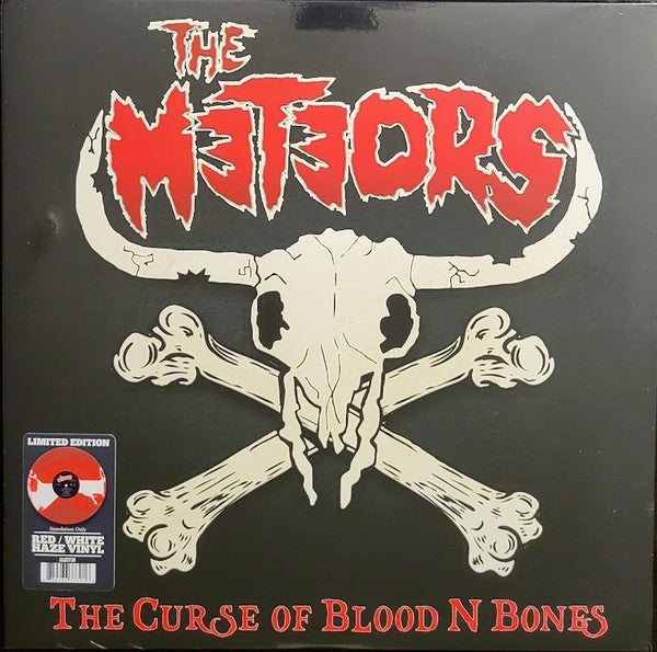 Meteors – Cust Of Blood N' Bones (Red/White Haze Vinyl) 🇺🇸