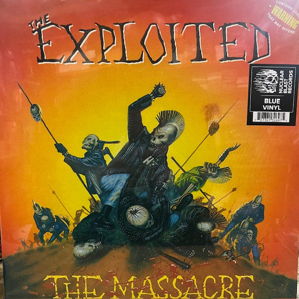 Exploited – Massacre (Special Edition) (Trans Blue Vinyl) 🇺🇸