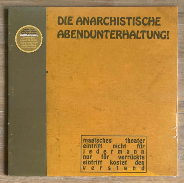Die Anarchistische Abendunterhaltung – #1 🇺🇸