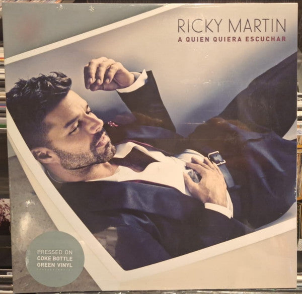Ricky Martin – Quien Quiera Escuchar (140G/Coke Bottle Green Vinyl) 🇺🇸