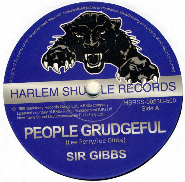 Sir Gibbs – People Grudgeful/Pan Ya MacHete 🇺🇸