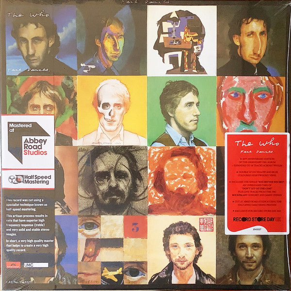 Who – Face Dances (2LP/Color Vinyl) 🇺🇸