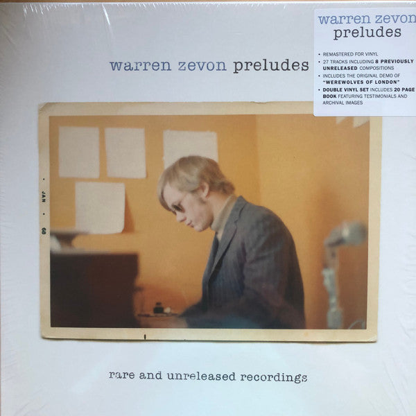 Warren Zevon – Preludes 🇺🇸