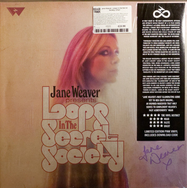 Jane Weaver – Loops in the Secret Society (Pink Vinyl/DL Card) 🇺🇸