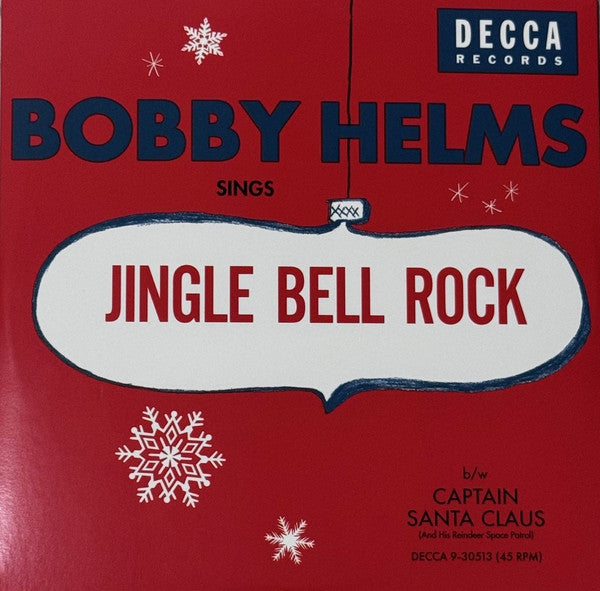 Bobby Helms – Jingle Bell Rock (Apple Red Vinyl) 🇺🇸