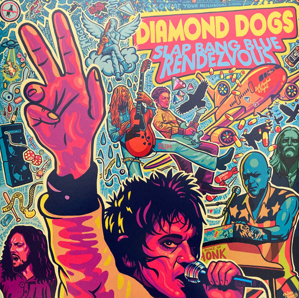 Diamond Dogs – Slap Bang Blue Rendezvous (Blue Yellow Vinyl) 🇺🇸