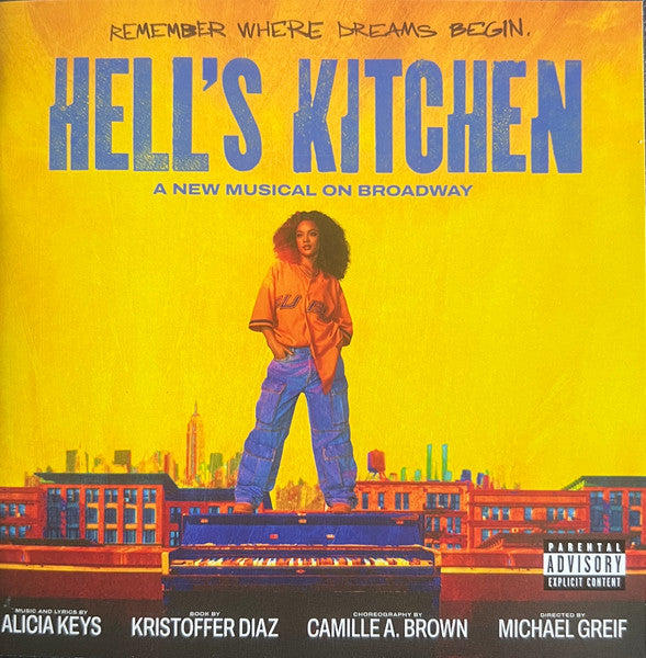 Alicia Keys; Shoshana Bean; Maleah Joi Moon – Hell’s Kitchen (Original Broadway Cast Recording) (Transparent Blue Vinyl/2LP) 🇺🇸
