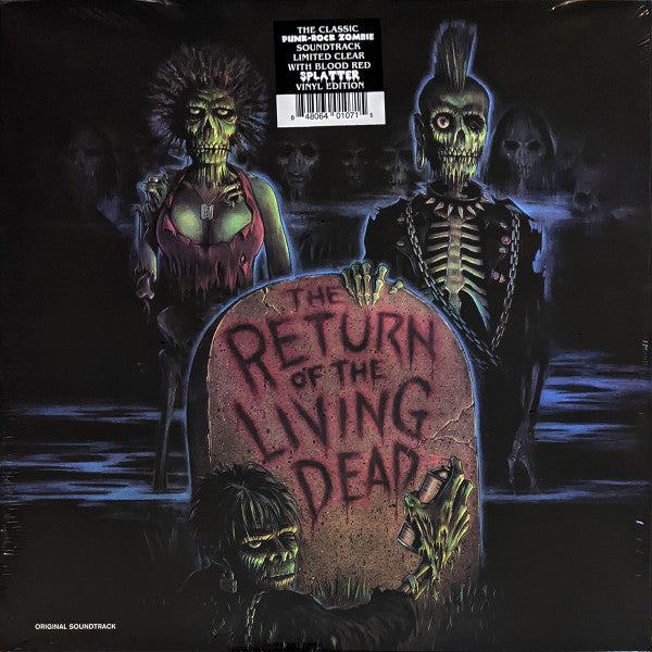 Various Artists – Return of the Living Dead OST (Limited Clear with Blood Red Splatter Vinyl Edition) 🇺🇸
