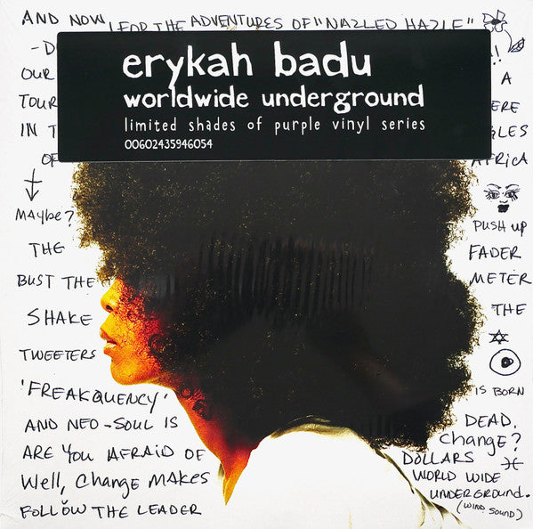 Erykah Badu – Worldwide Underground (Purple Vinyl) 🇺🇸