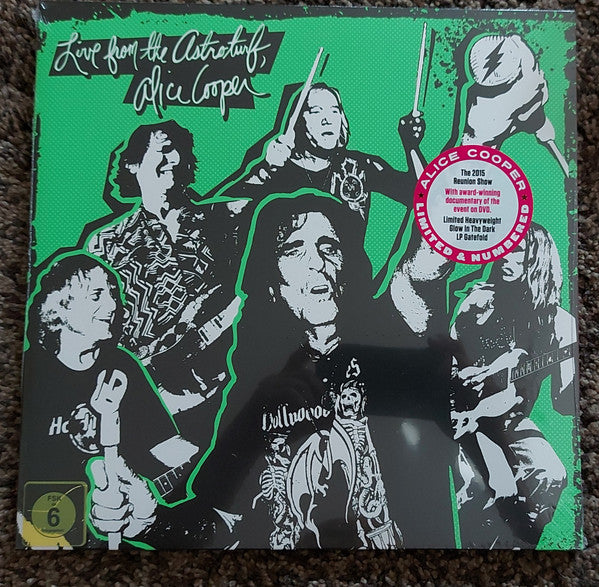 Alice Cooper – Live from the Astroturf (Glow-in-the-dark Vinyl/DVD) 🇺🇸
