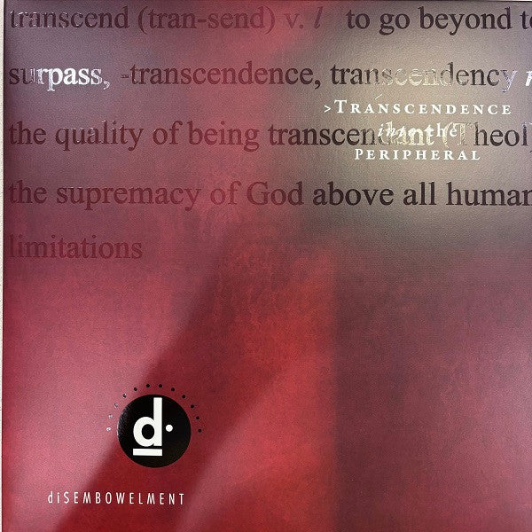 Disembowelment – Transcendence into the Peripheral (Black & Oxblood Galaxy Merge Vinyl) 🇺🇸