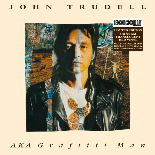 John Trudell – Aka Graffiti Man (180G/Transparent Red Vinyl/DL Card) 🇺🇸