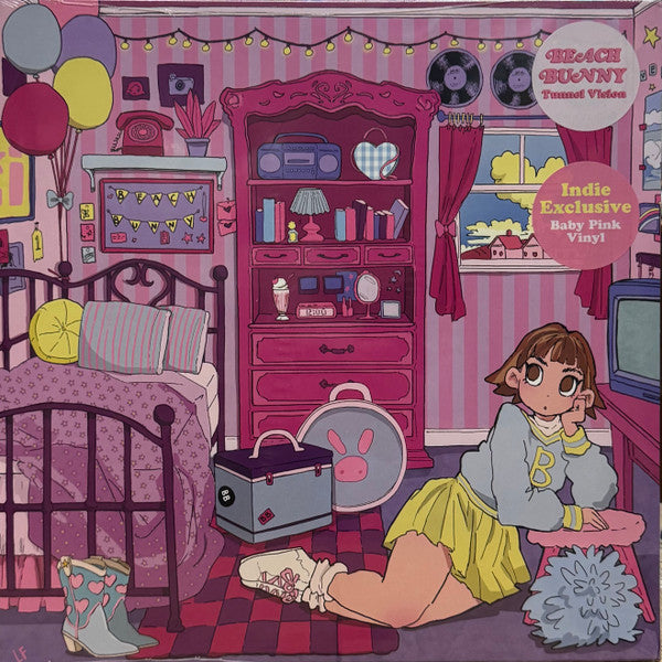 Beach Bunny – Tunnel Vision (Baby Pink Color Vinyl) (I) 🇺🇸