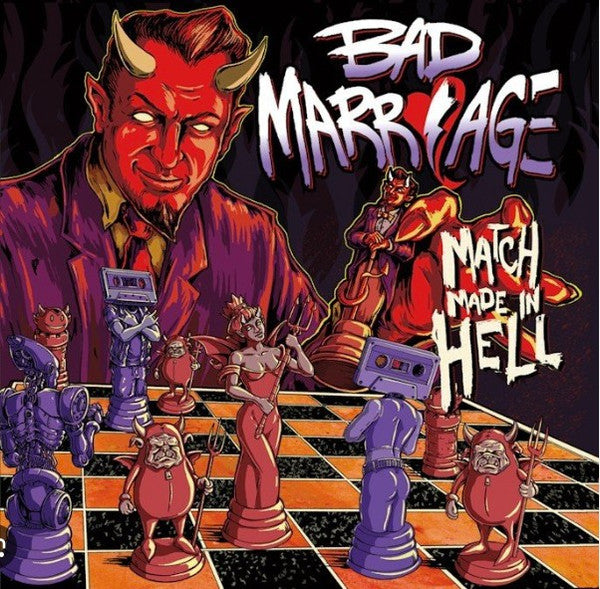 Bad Marriage – Match Made in Hell (Blood Moon Vinyl/Gatefold) 🇺🇸