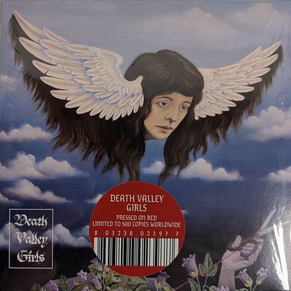 Death Valley Girls – Sisters of the Moon B/W Fire & Brimstone (Transparent Red Vinyl) 🇺🇸