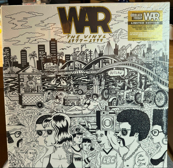 War – Vinyl II (77-94) (5LP/140G/White/Yellow/Red/Purple/Orange Vinyl) (RSD) 🇺🇸