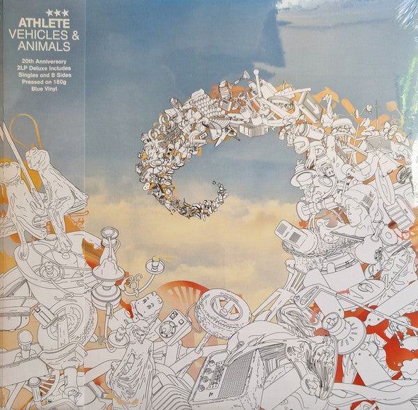 Athlete – Vehicles & Animals (20TH Anniversary/Deluxe Ed./2LP/Blue Vinyl) 🇺🇸