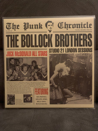 Bollock Brothers – 21 Studio Sessions (Coloured Vinyl) 🇺🇸