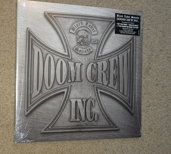 Black Label Society – Doom Crew Inc. (Clear & Black Ice W/Grey Vinyl) (I) 🇺🇸