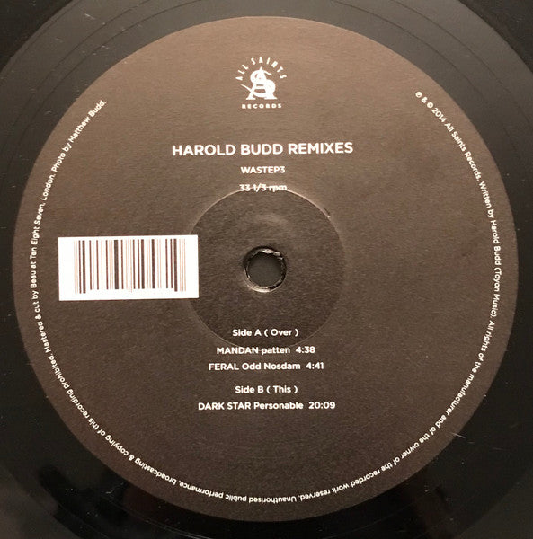 Harold Budd – Remixes 🇺🇸
