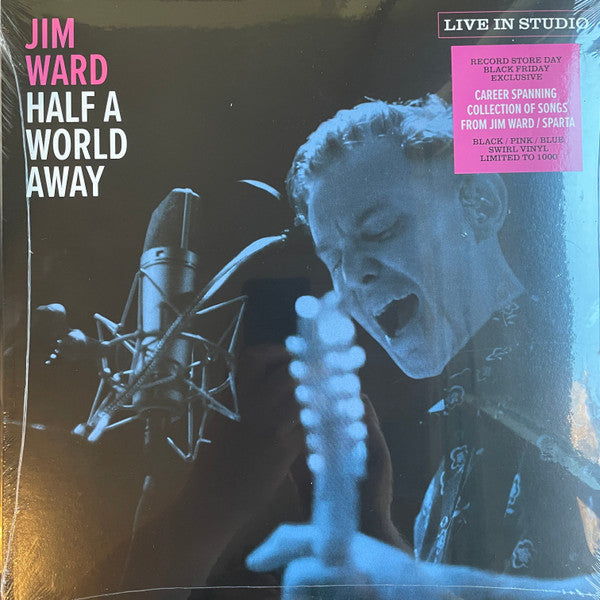 Jim Ward – Half a World Away (Opaque Hot Pink/Black & Sky Blue Vinyl) (RSD) 🇺🇸