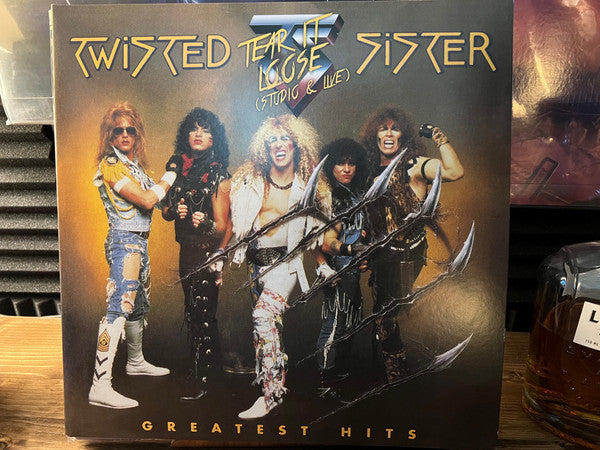 Twisted Sister – Greatest Hits -tear It Loose - Atlantic Years - Studio & Live (Translucent Gold Vinyl/Limited) 🇺🇸