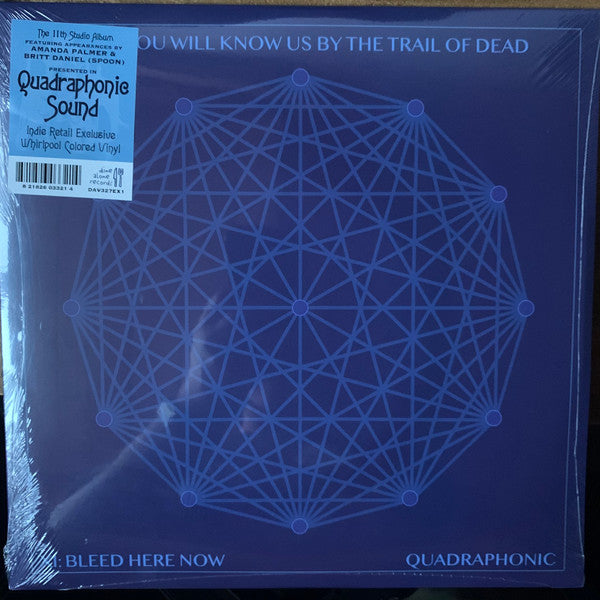 And You Will Know US by the Trail of the Dead – XI: Bleed Here Now (Clear W/ Translucent Blue Swirl Vinyl) (I) 🇺🇸