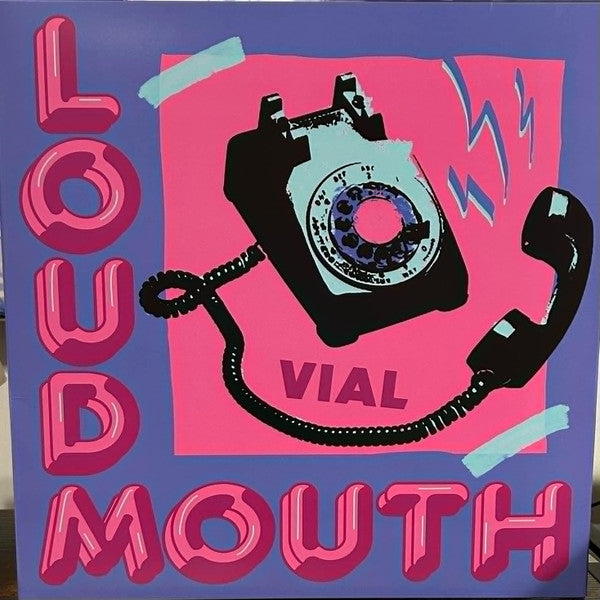 Vial – Loudmouth (Ice Blue with Aqua Blue Spokes Vinyl) (I) 🇺🇸