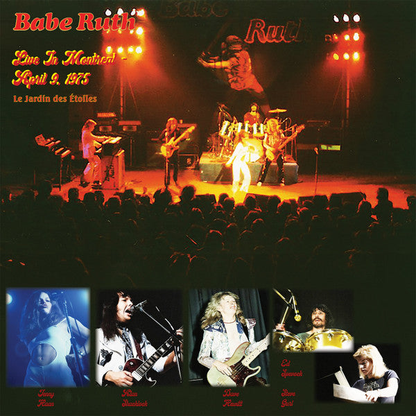 Babe Ruth – Live in Montreal April 9. 1975 (Red Vinyl) 🇺🇸