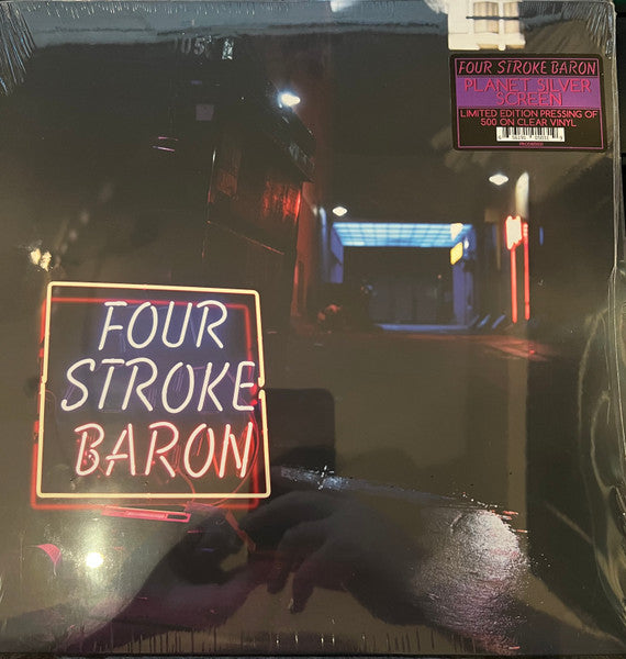 Four Stroke Baron – Planet Silver Screen (Clear Vinyl) 🇺🇸