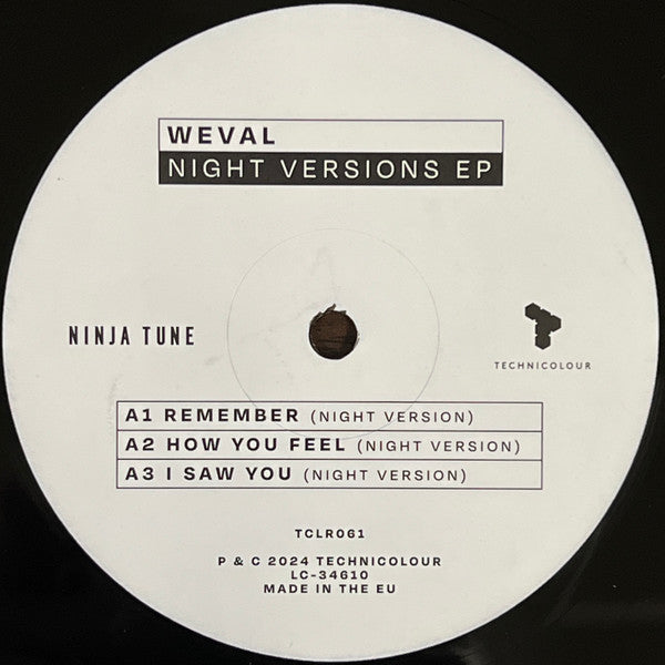 Weval – Night Versions (EP) (I) 🇺🇸