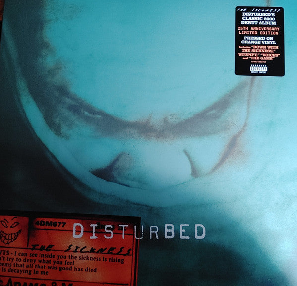 Disturbed – Sickness (X) (25Th Anniversary/Green Vinyl) 🇺🇸