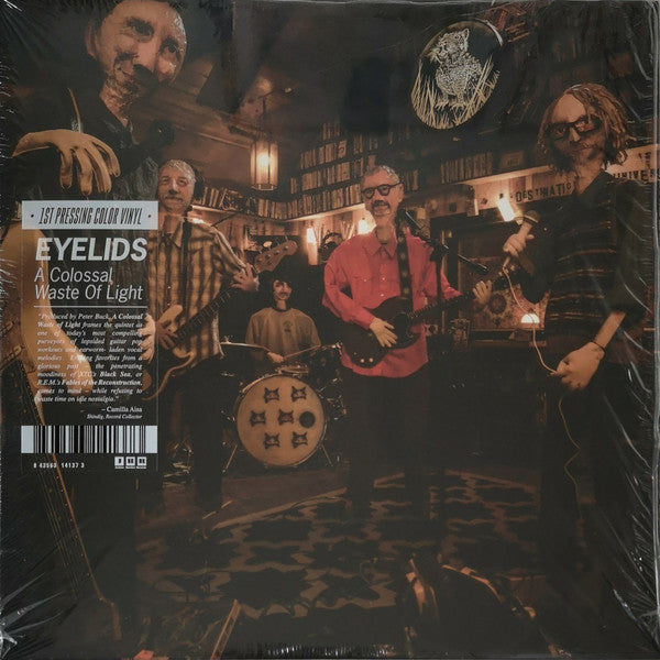 Eyelids – Colossal Waste of Light (Clear with Purple Smoke Vinyl) 🇺🇸