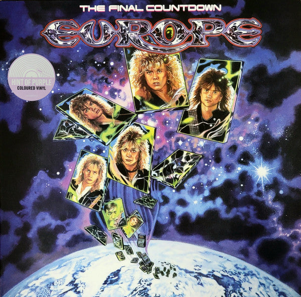 Europe – Final Countdown (Blue Splatter Vinyl/Import) 🇺🇸
