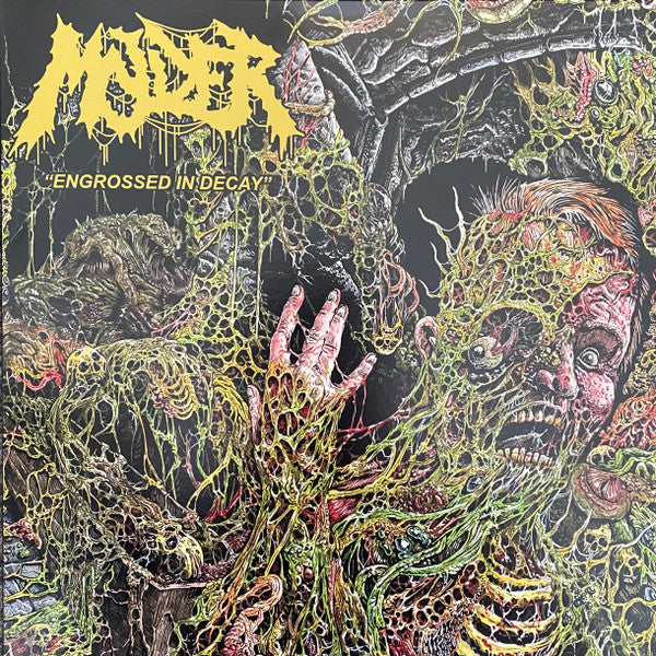 Molder – Engrossed in Decay (Clear W/ Green, Yellow, Brown, & Pink Vinyl) 🇺🇸