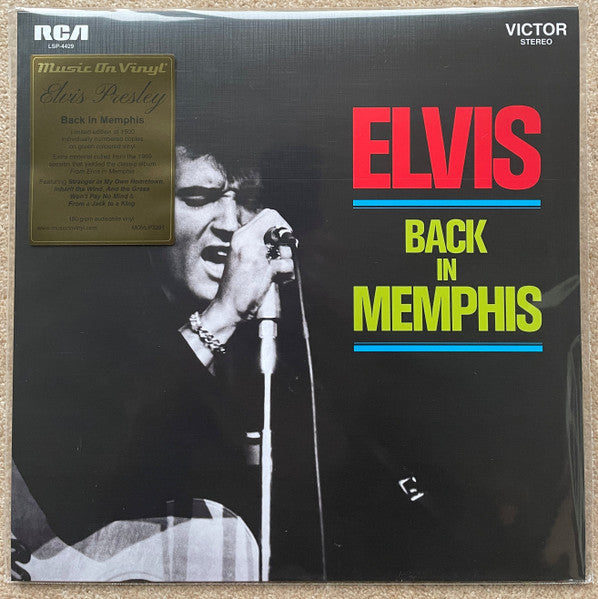 Elvis Presley – Elvis Back in Memphis (Green Vinyl/Numbered) 🇺🇸