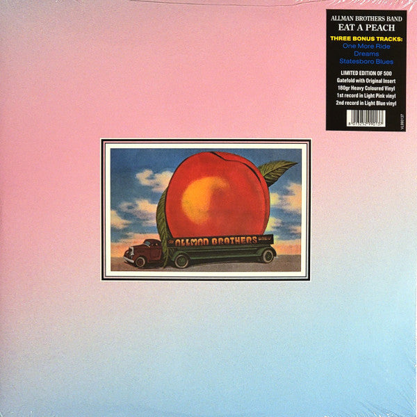 Allman Brothers Band – Eat a Peach (Light Pink & Light Blue Vinyl) 🇺🇸