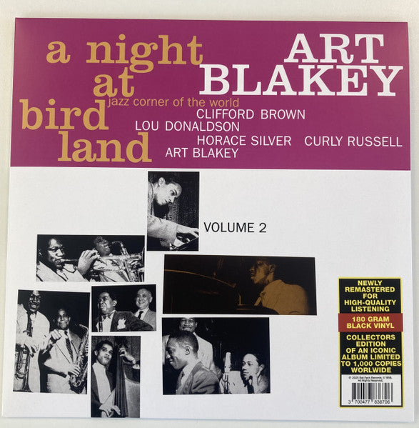 Art Quintet Blakey – Night at Birdland Volume 2 (180G) 🇺🇸