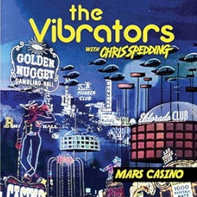 Vibrators; Chris Spedding – Mars Casino (Purple/Blue Haze Splatter Vinyl) 🇺🇸