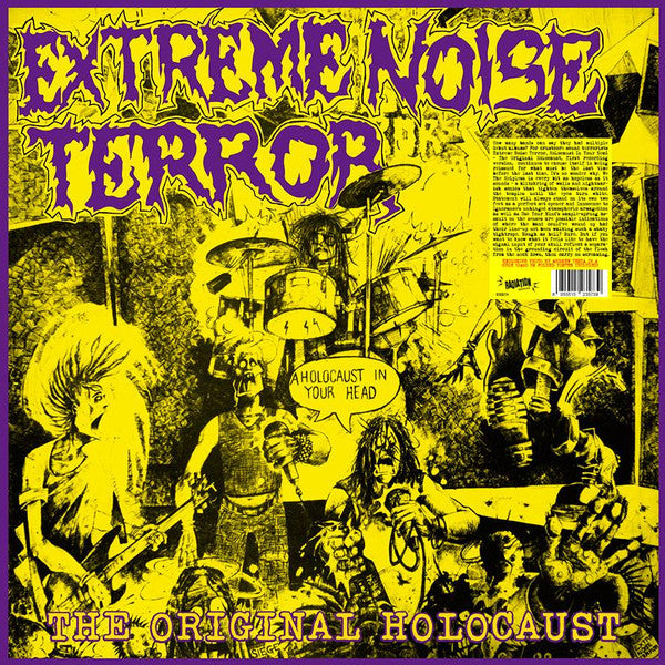 Extreme Noise Terror – Holocaust in Your Head - the Original Holocaust (Coloured Vinyl/Poster) 🇺🇸