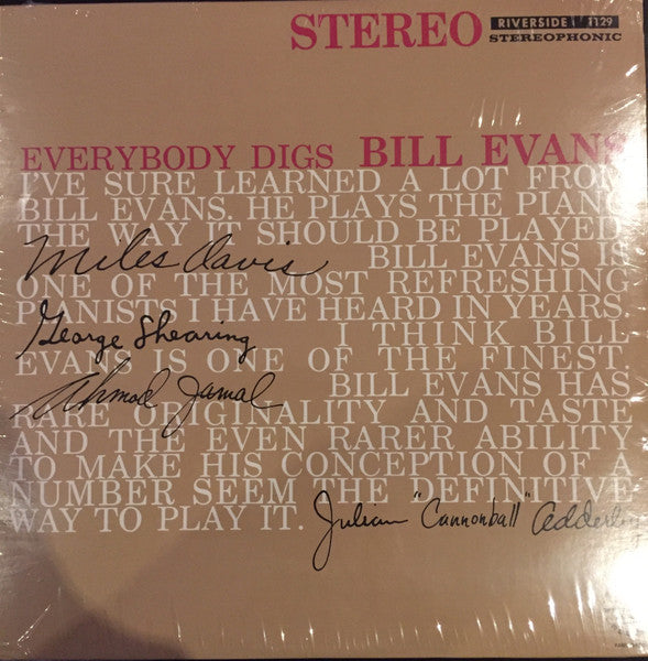 Bill Evans – Everybody Digs Bill Evans 🇺🇸