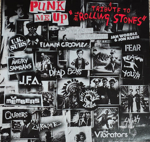 Various Artists – Punk Me up - Tribute to Rolling Stones (Red Vinyl) 🇺🇸