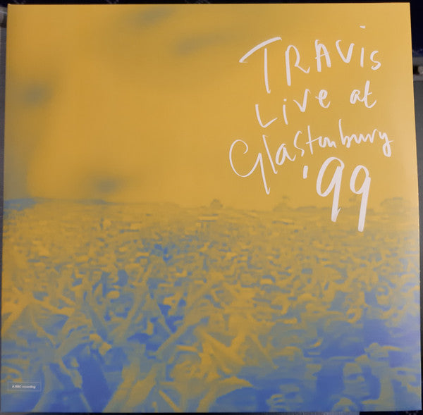 Travis – Live at Glastonbury, '99 (2 LP/Cyan Blue Vinyl) (I) 🇺🇸